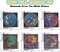 Diamond Painting Kit for Adults – 6 Pack Dragon Design, 5D DIY Full Drill Diamond Art Kits, Gem Art Craft Set for Home Decor – 12x12 Inch